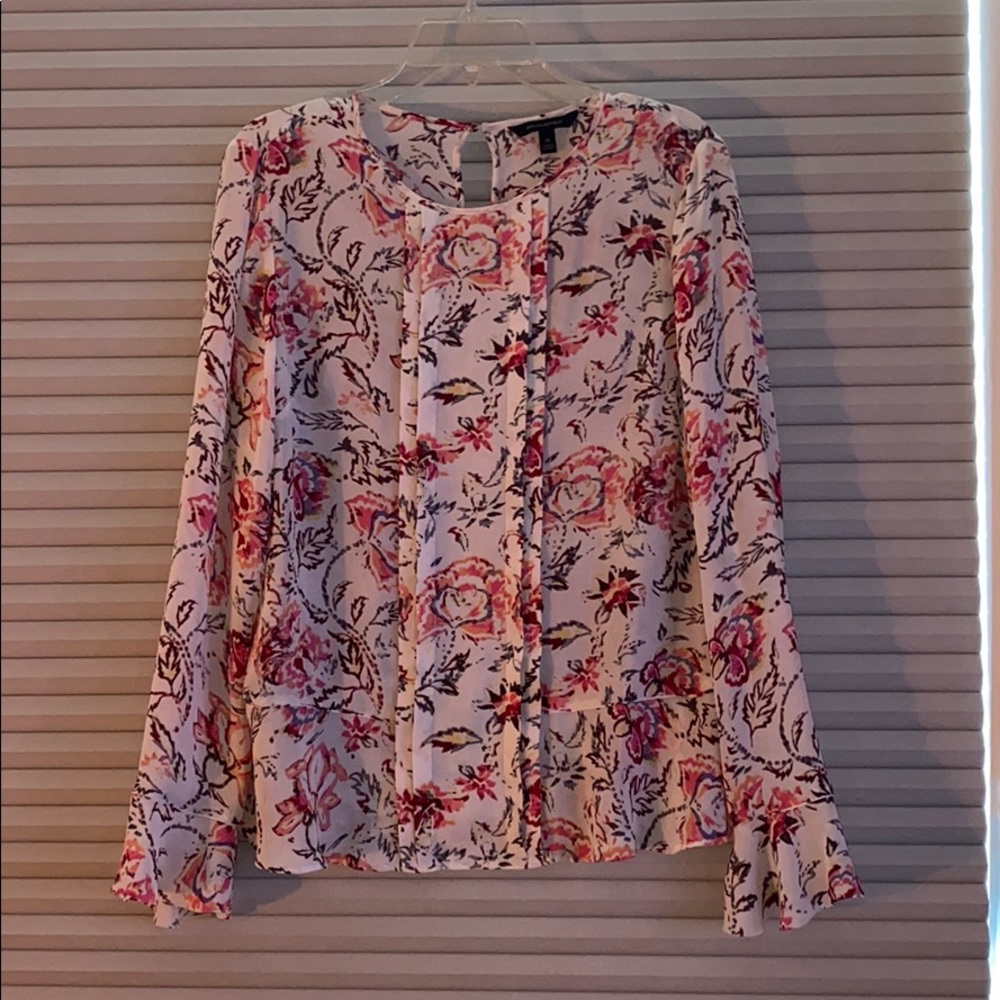 Banana Republic paisley blouse size M